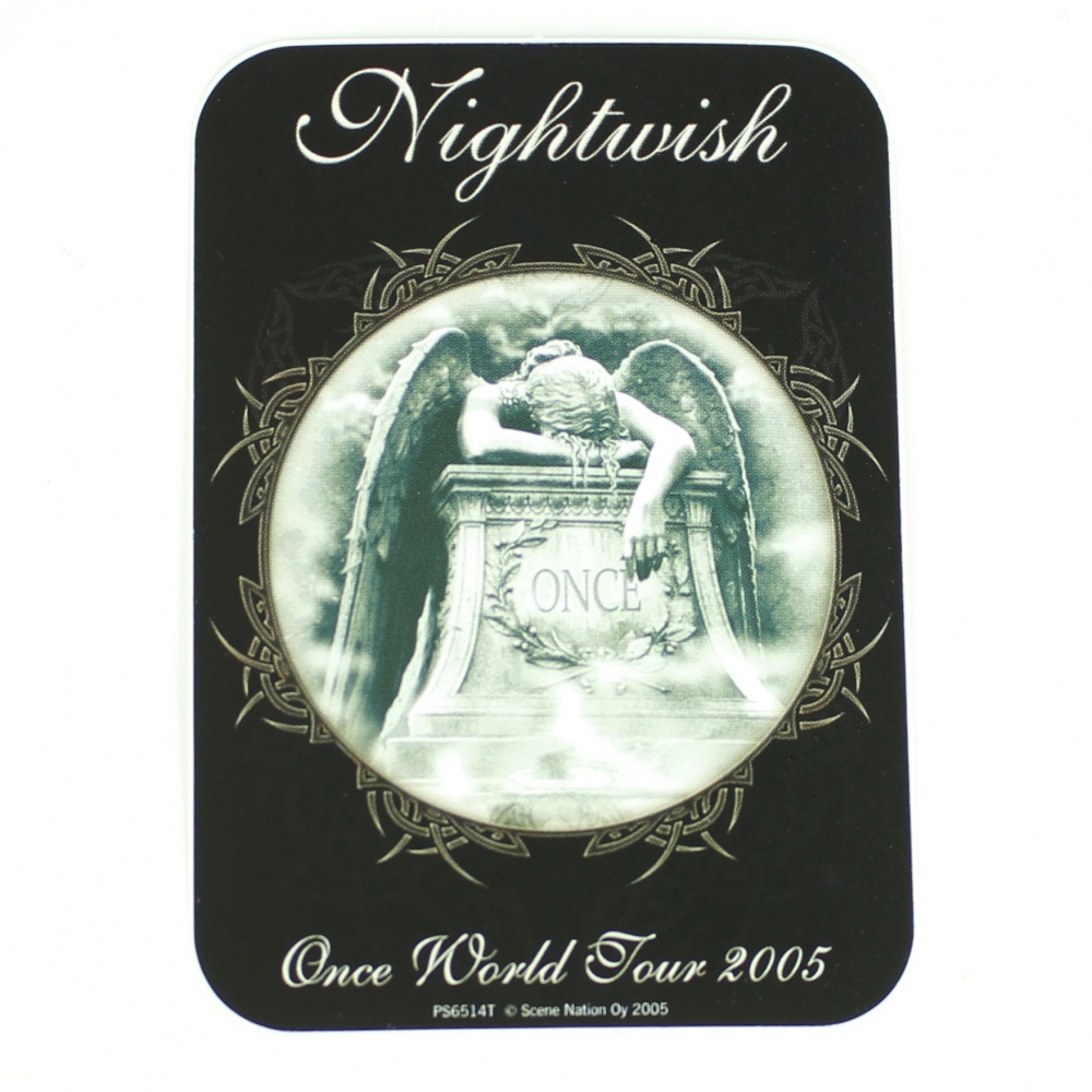 Nightwish Once World Tour 2005 Vinyl Sticker