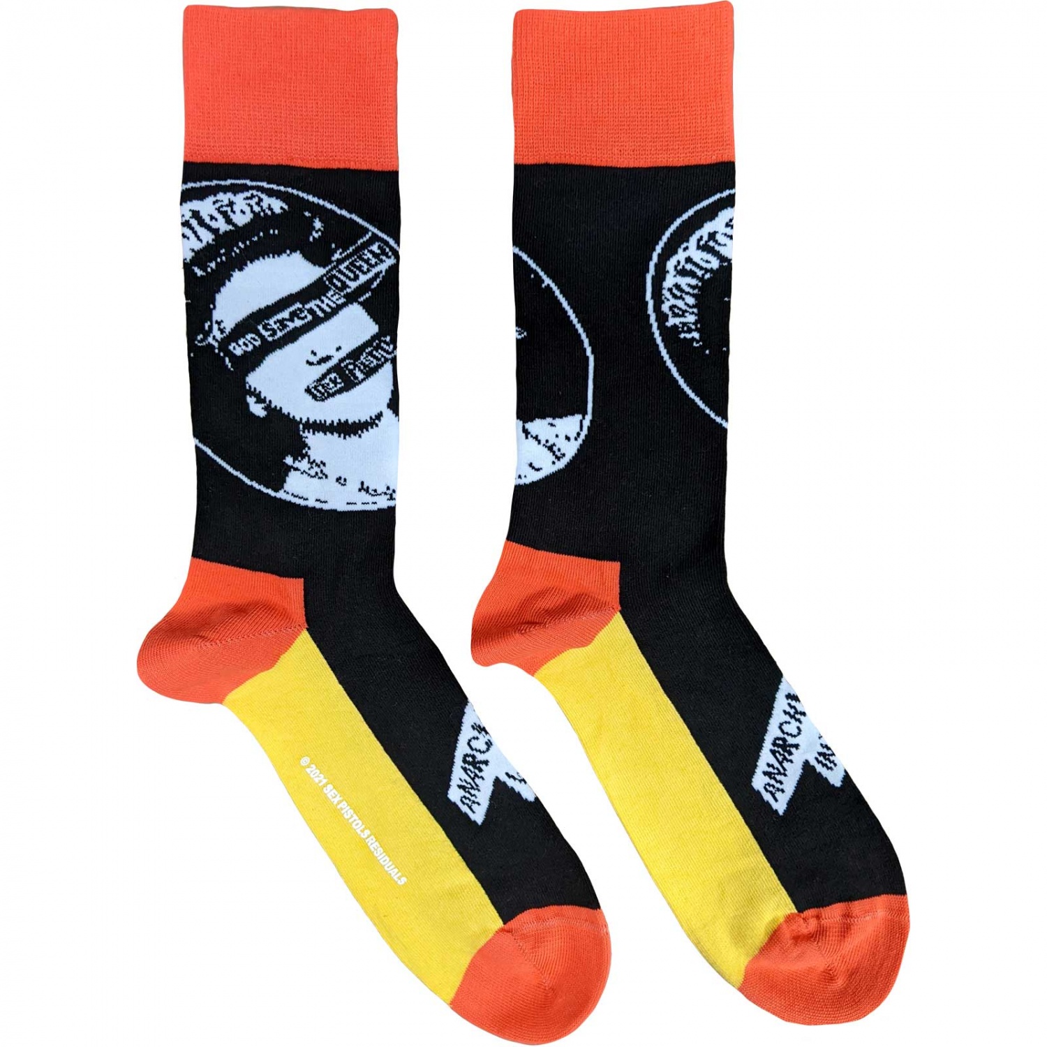 Sex Pistols God Save The Queen Socks (7-11)