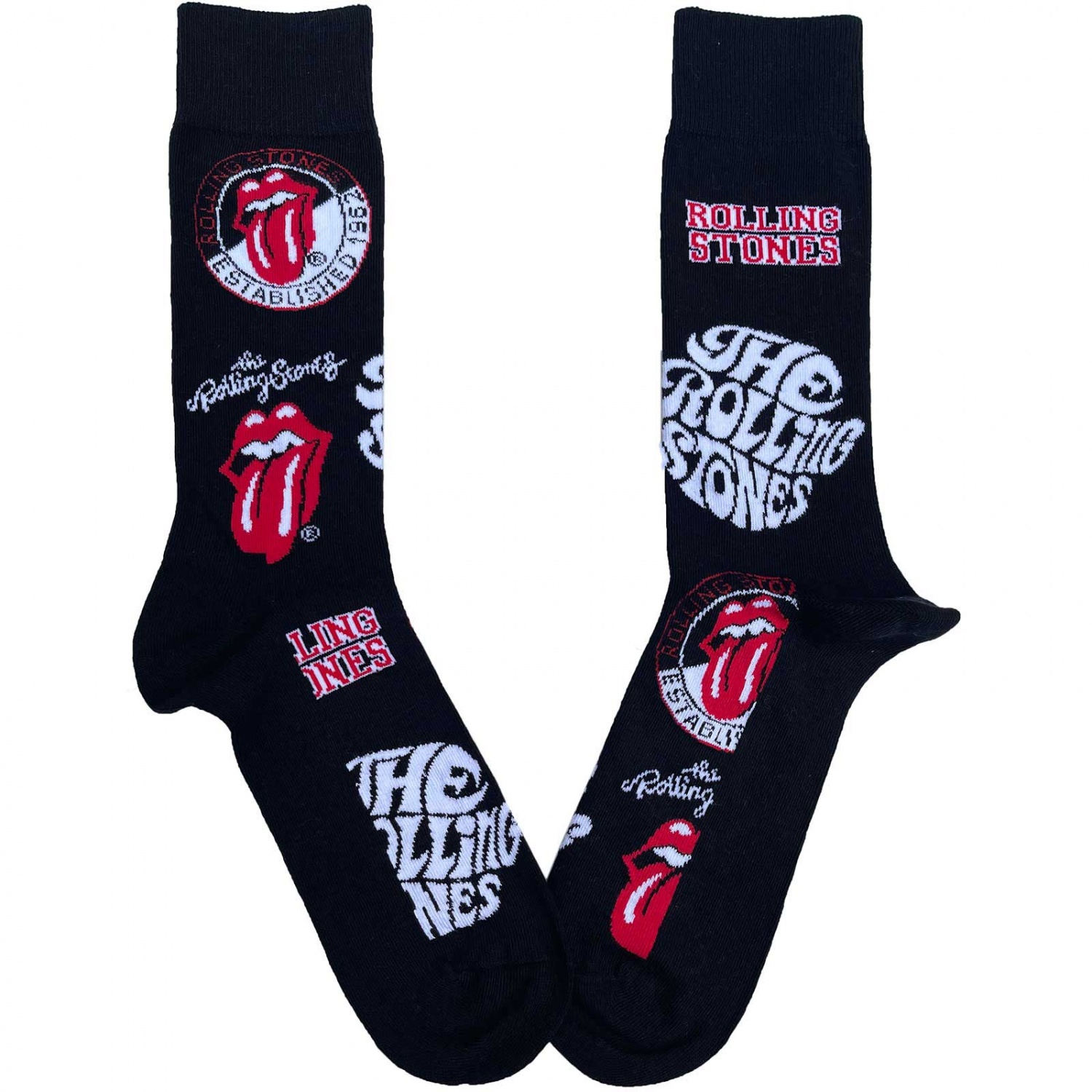 The Rolling Stones Logo's Socks (7-11)