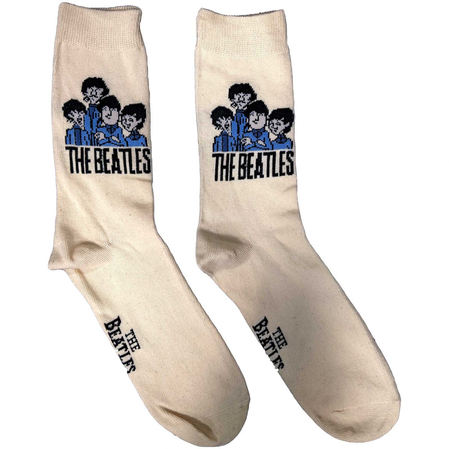 The Beatles Cartoon Band & Logo Socks (7-11)