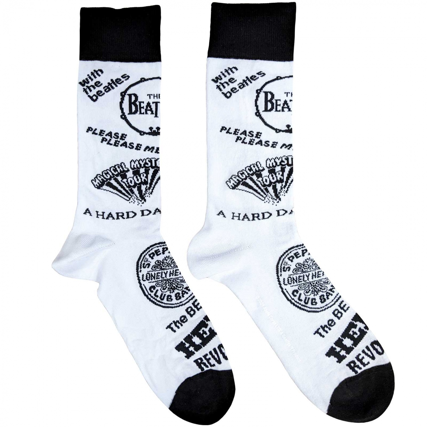 The Beatles Albums Socks (7-11)