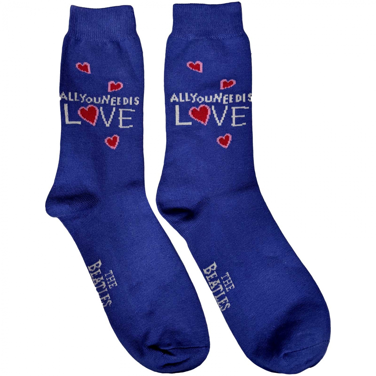 The Beatles All You Need Is Love Blue Socks (7-11)