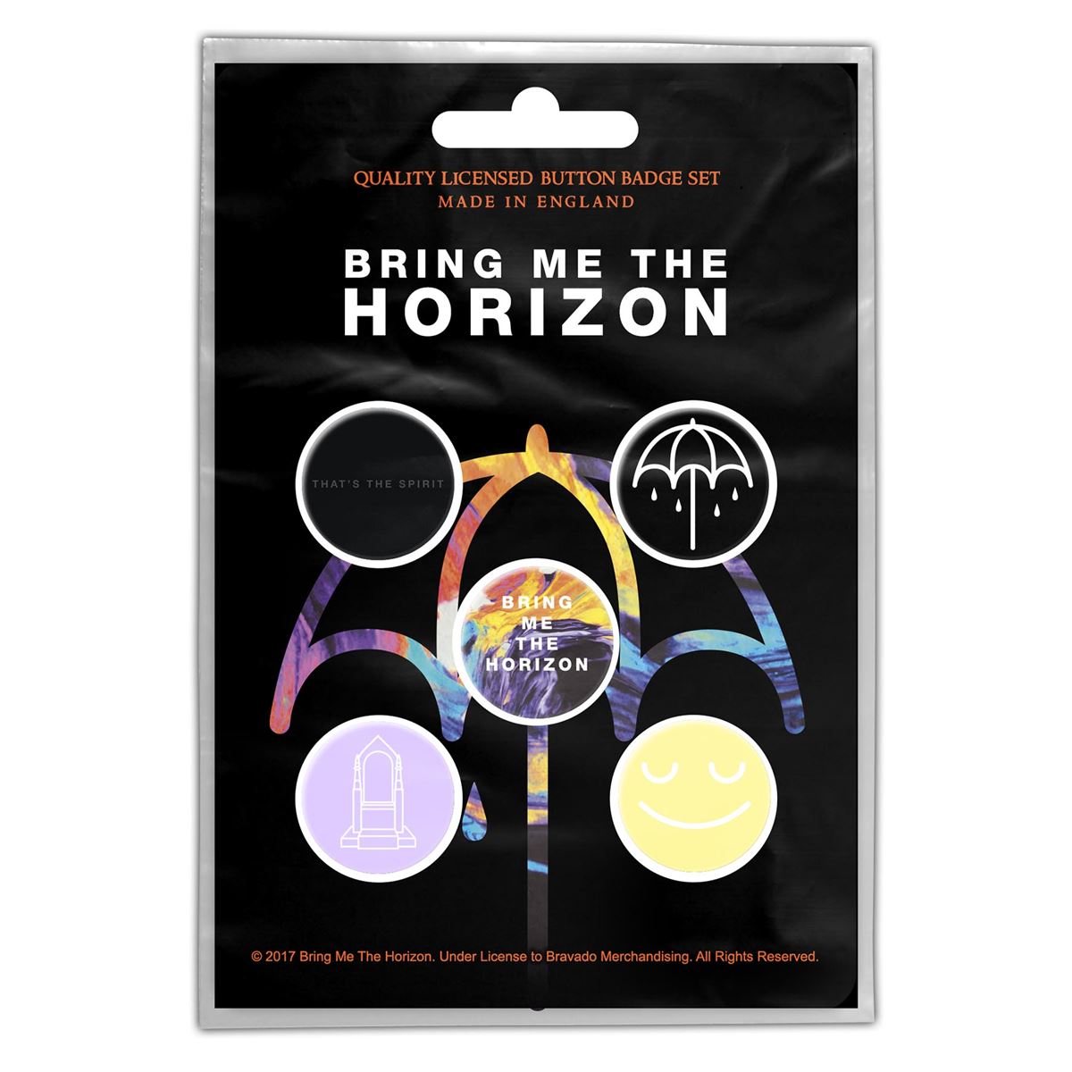 Bring Me The Horizon That's The Spirit Button Badge Set