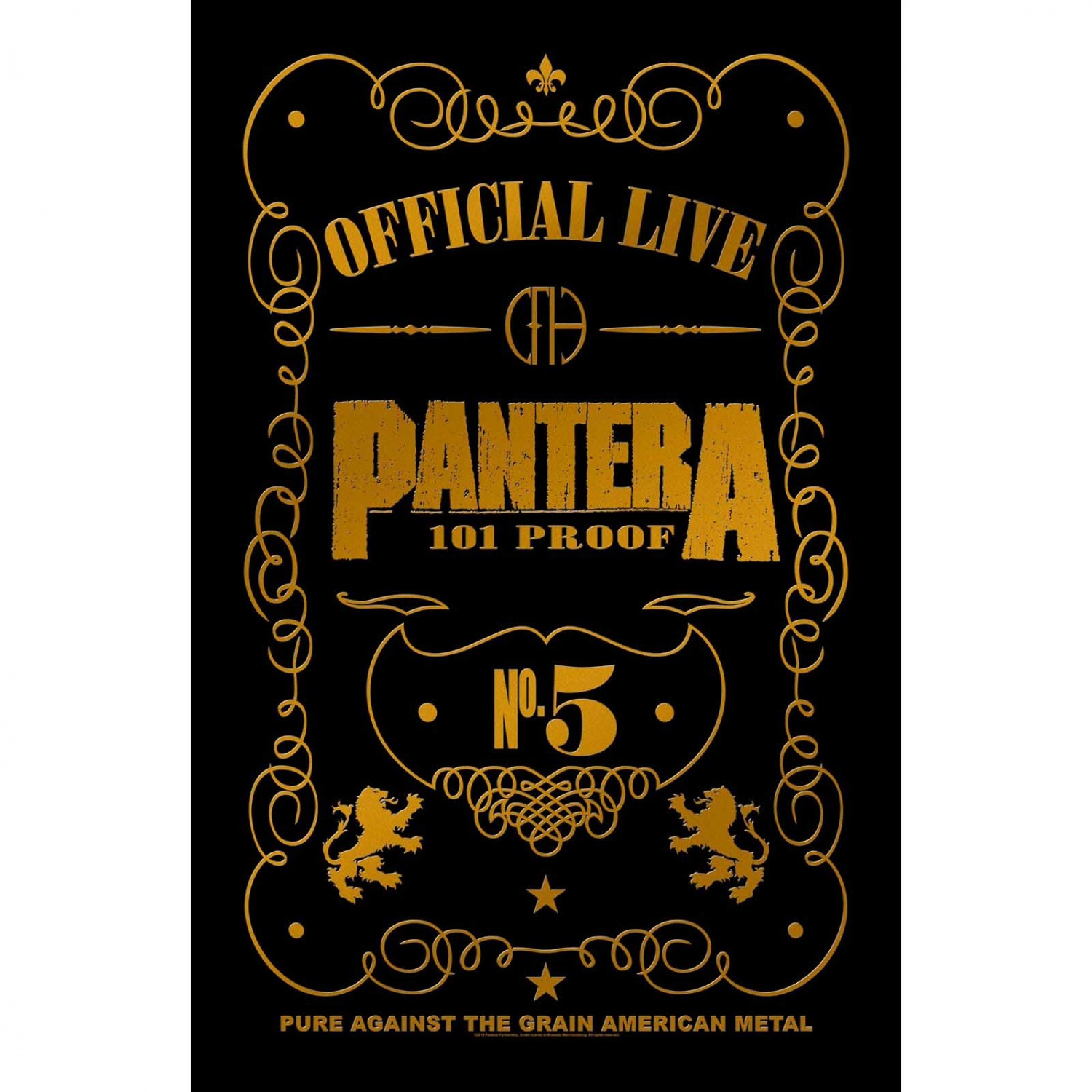 Pantera 101 Proof Poster Flag