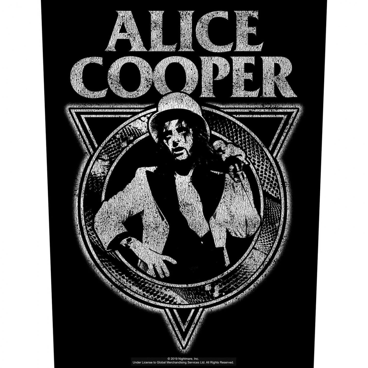 Alice Cooper Snakeskin Back Patch