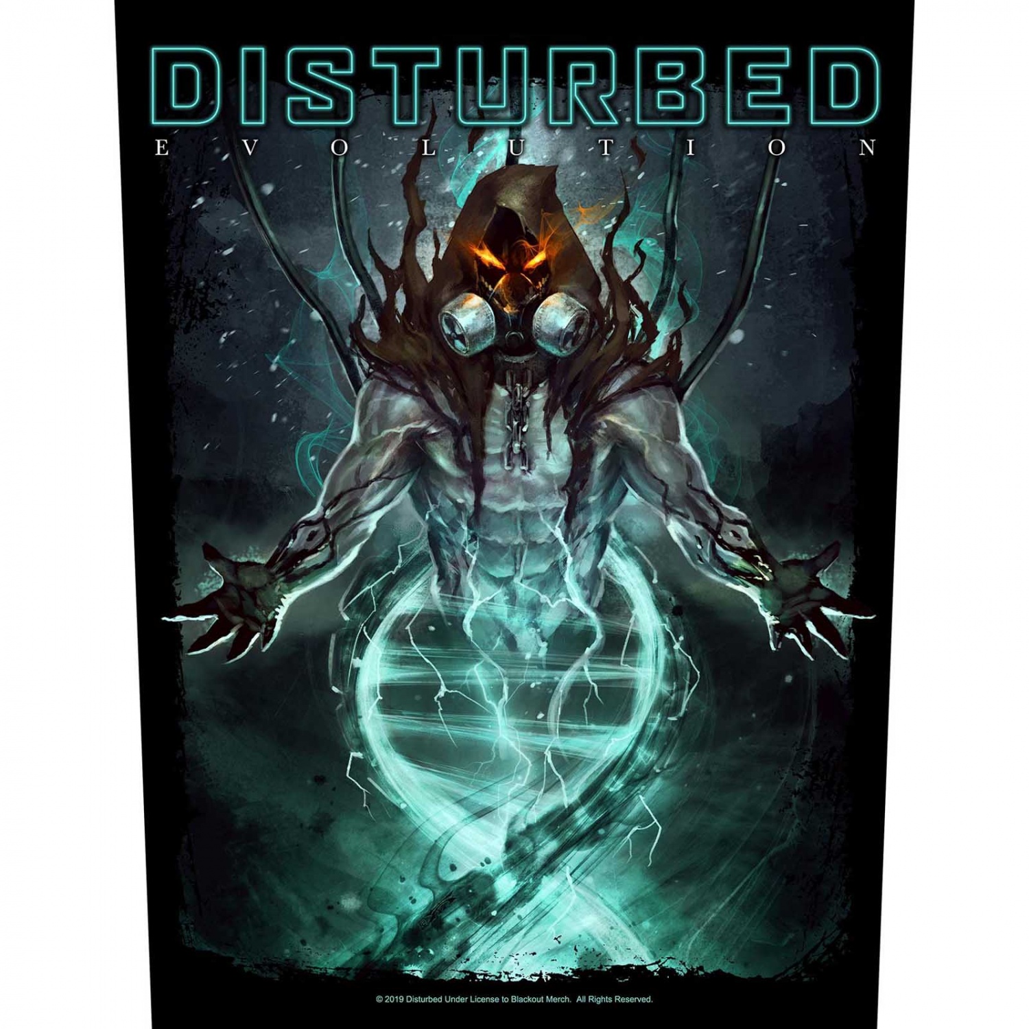 Disturbed Evolution Back Patch