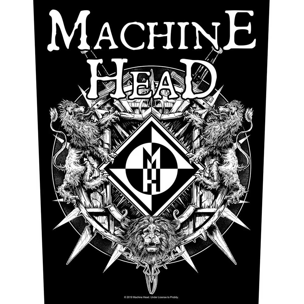 Machine Head Crest Logo Back Patch