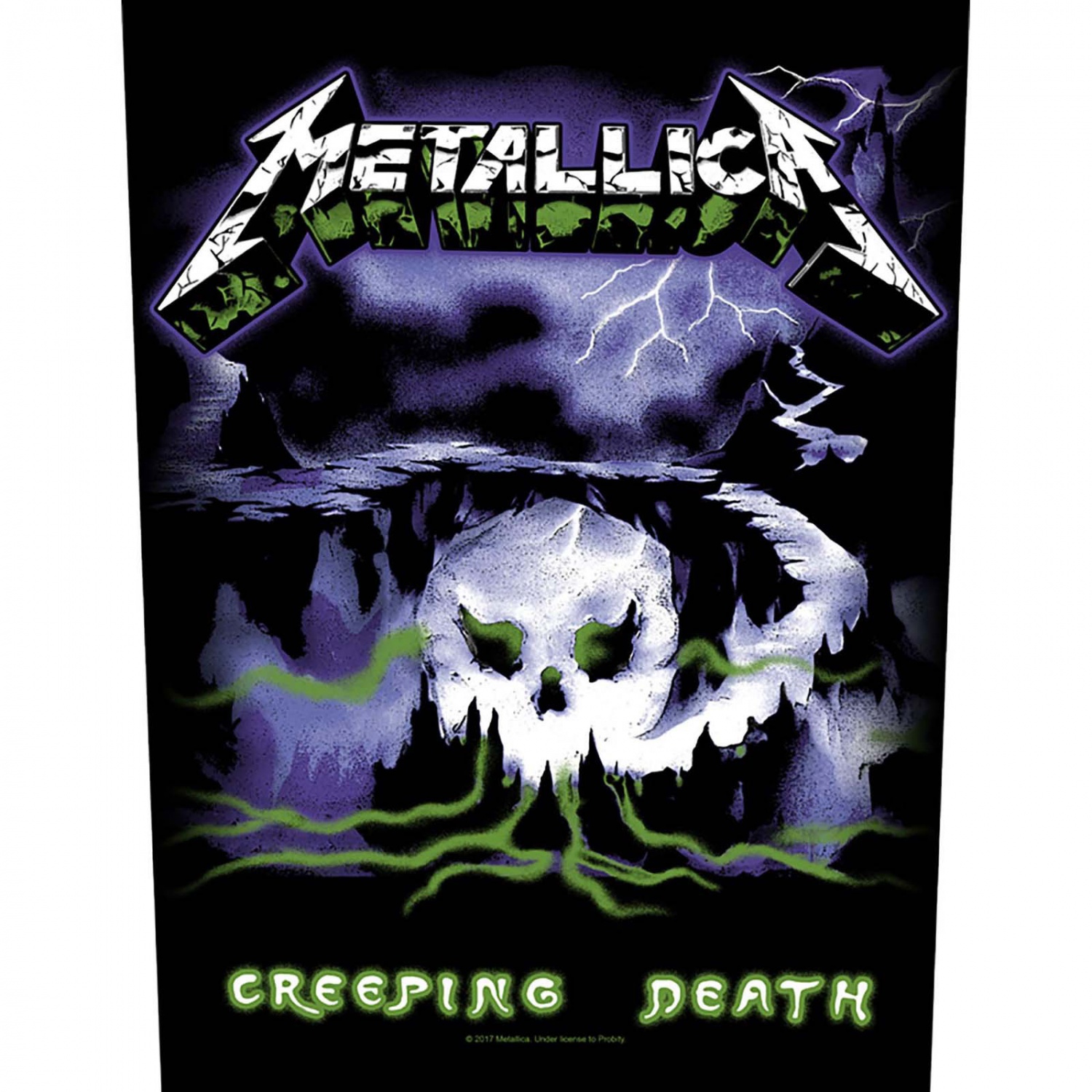 Metallica Creeping Death Back Patch