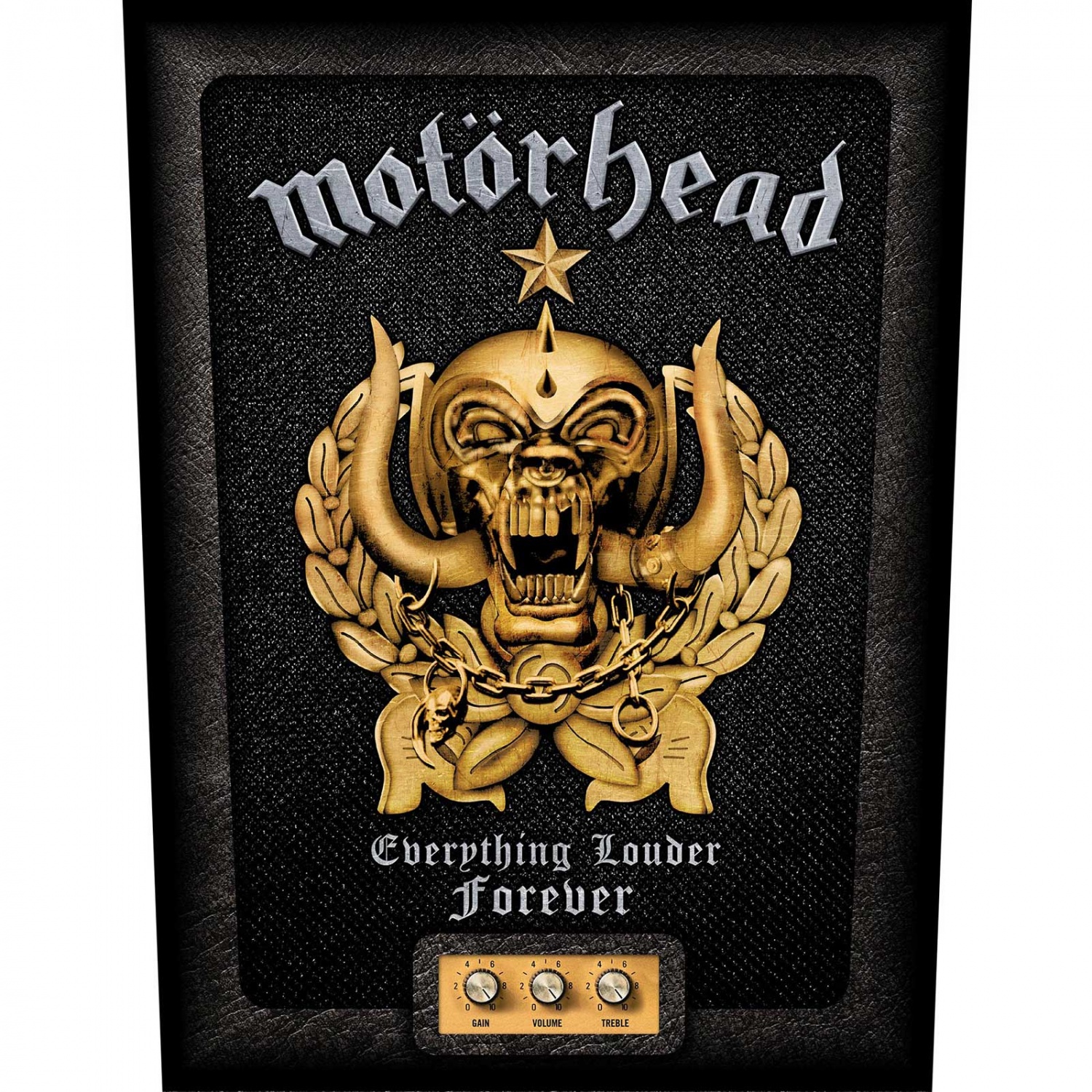 Motorhead Everything Louder Forever Back Patch