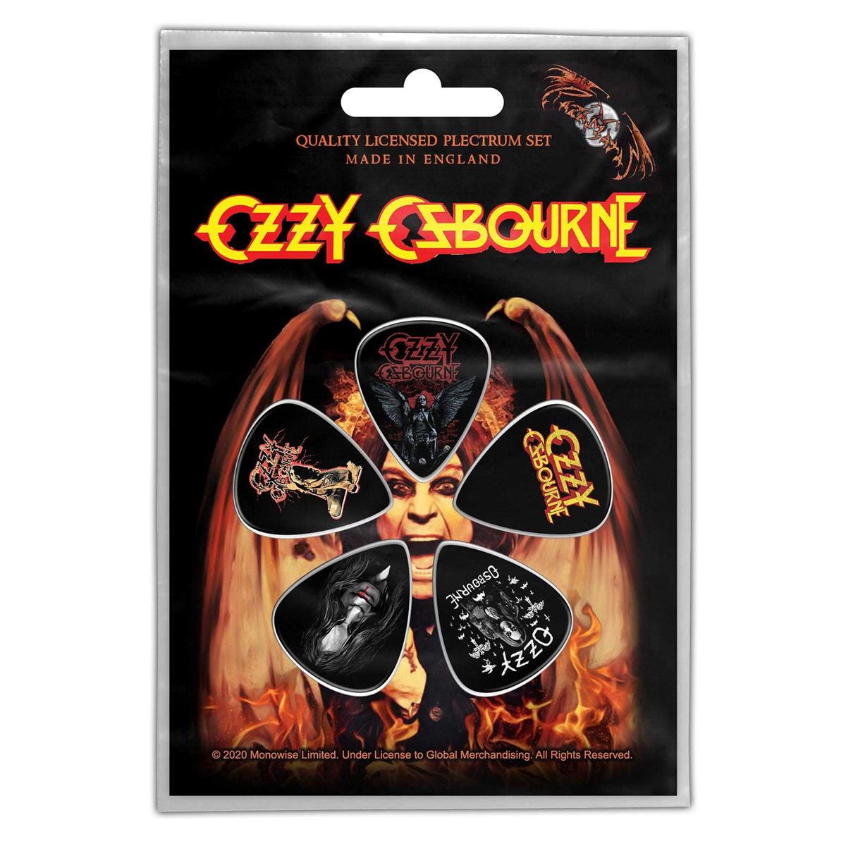 Ozzy Osbourne Plectrum Set