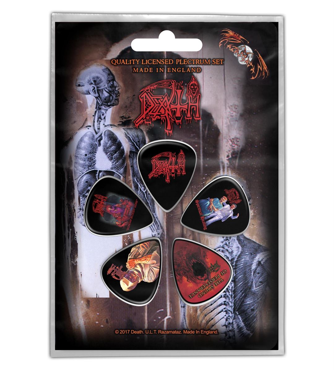 Death Albums Plectrum Set