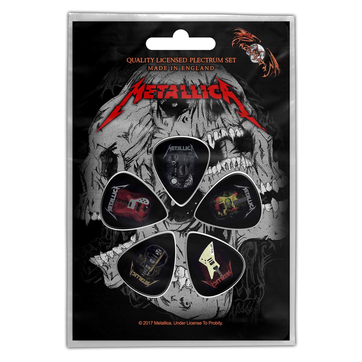 Metallica Guitars Plectrum Set