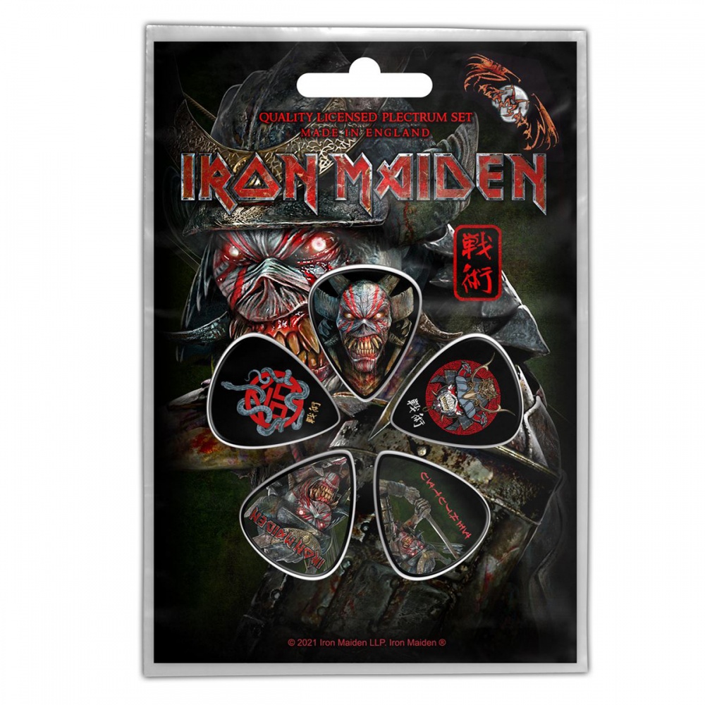 Iron Maiden Senjutsu Plectrum Set