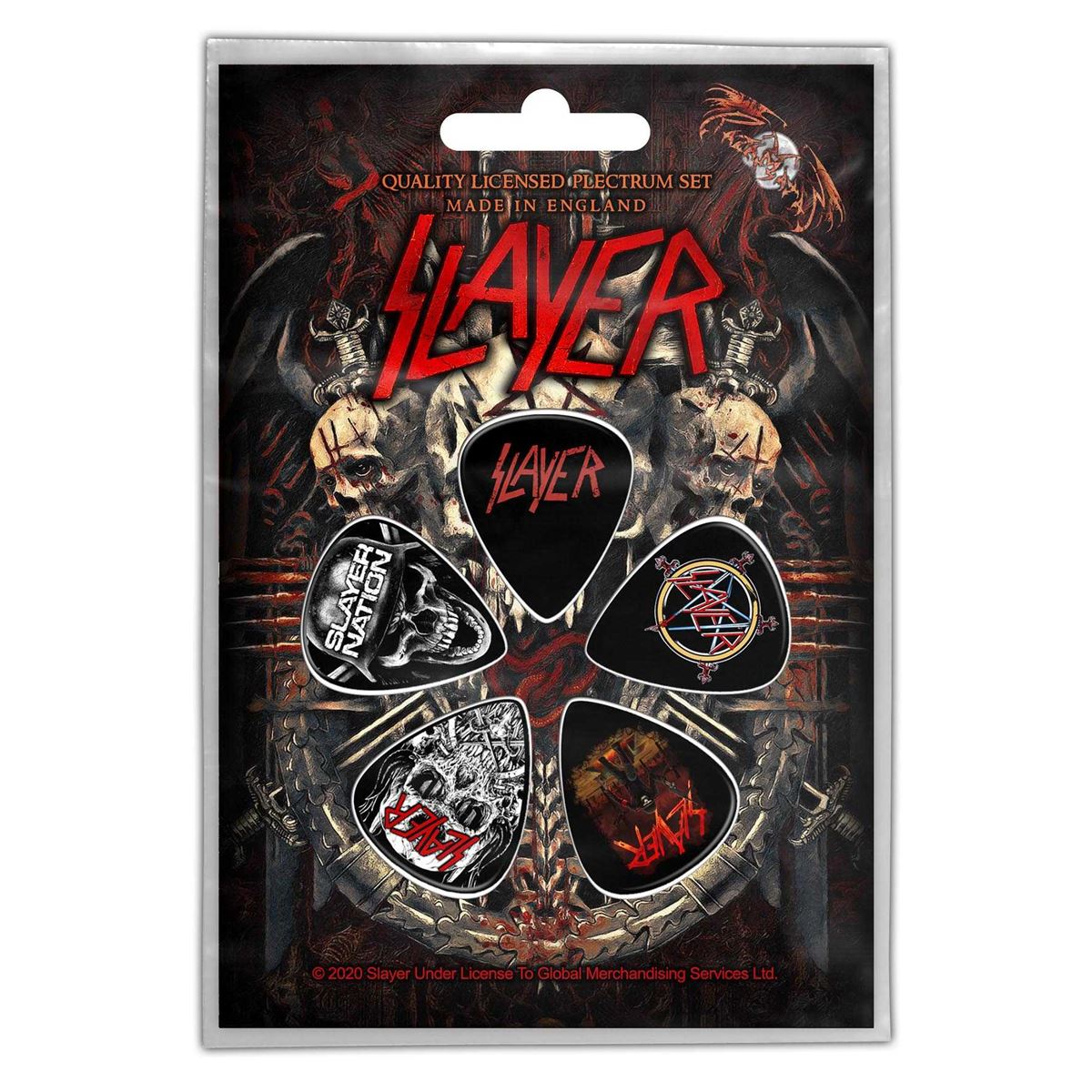 Slayer Demonic Plectrum Set