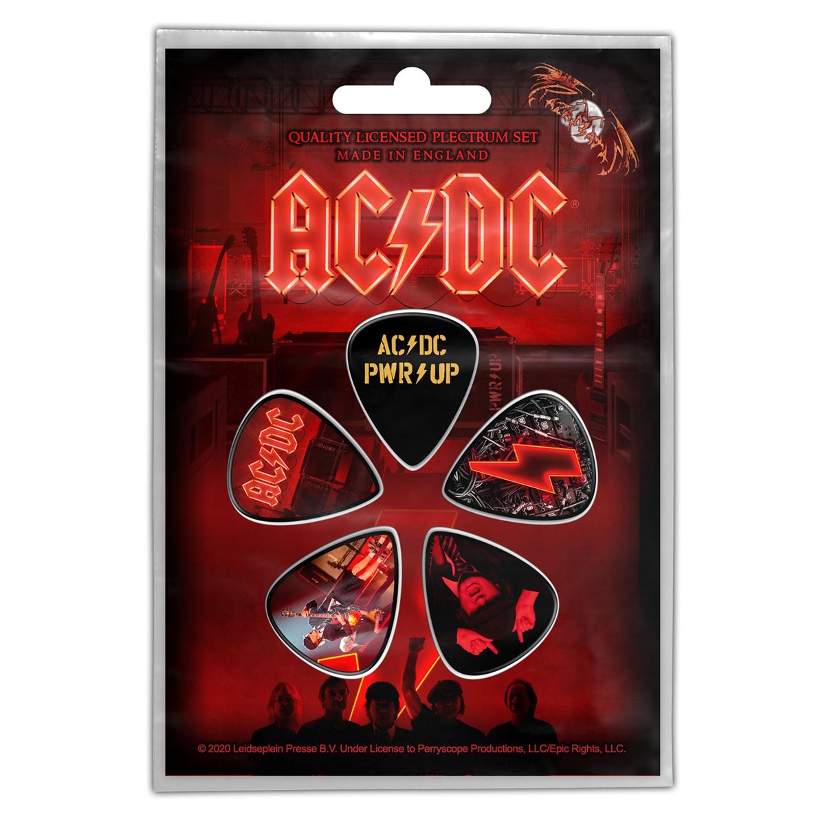 AC/DC PWR UP Plectrum Set