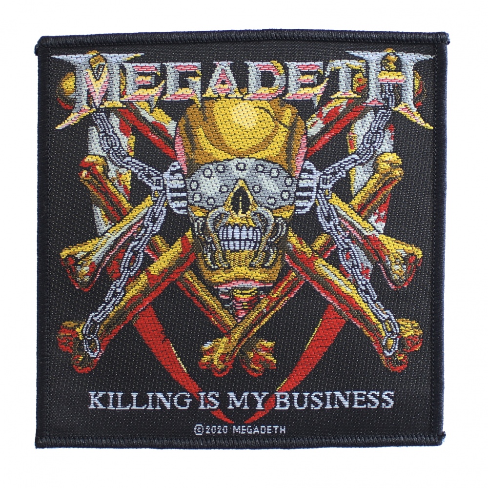 Megadeth Killing Is My Business Patch