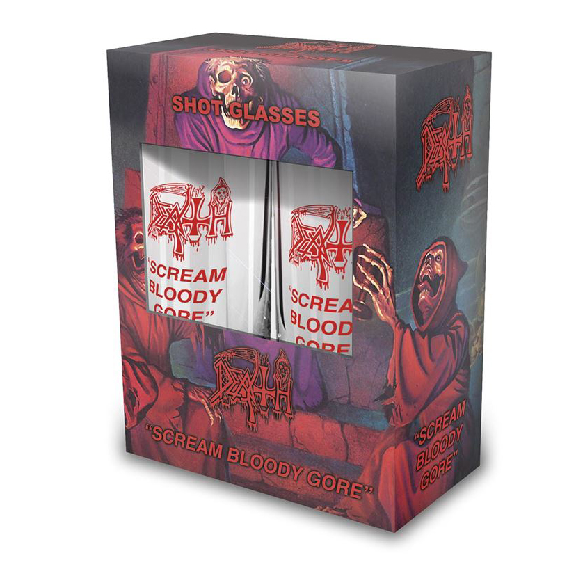 Death Scream Bloody Gore Shot Glasses