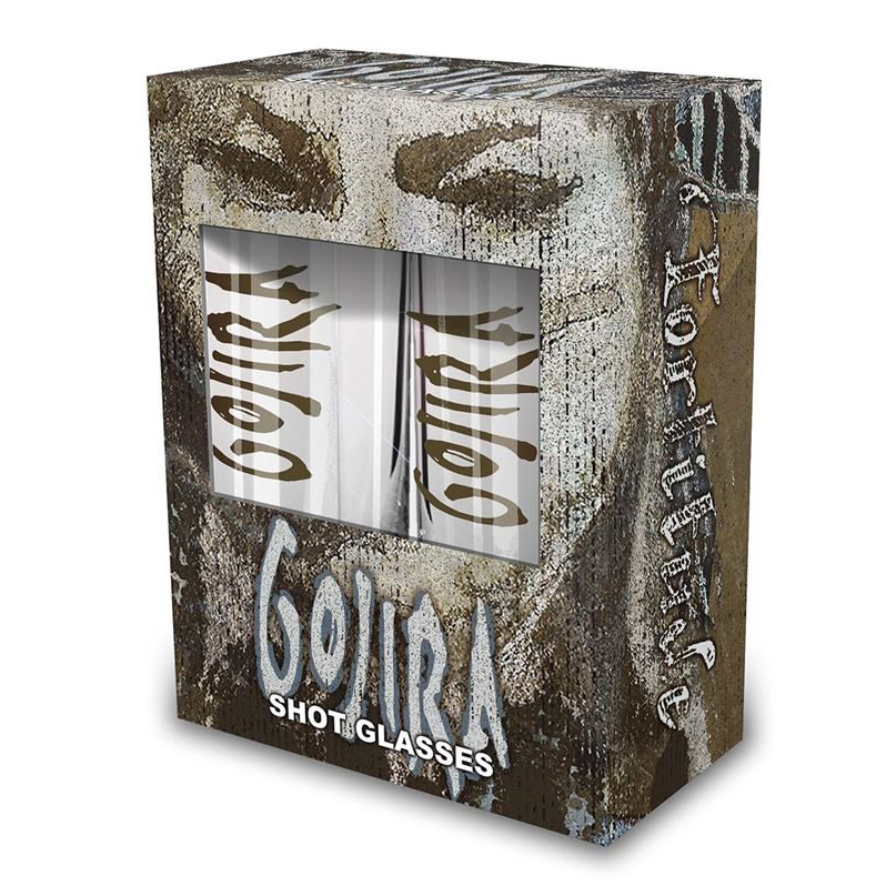 Gojira Fortitude Shot Glasses