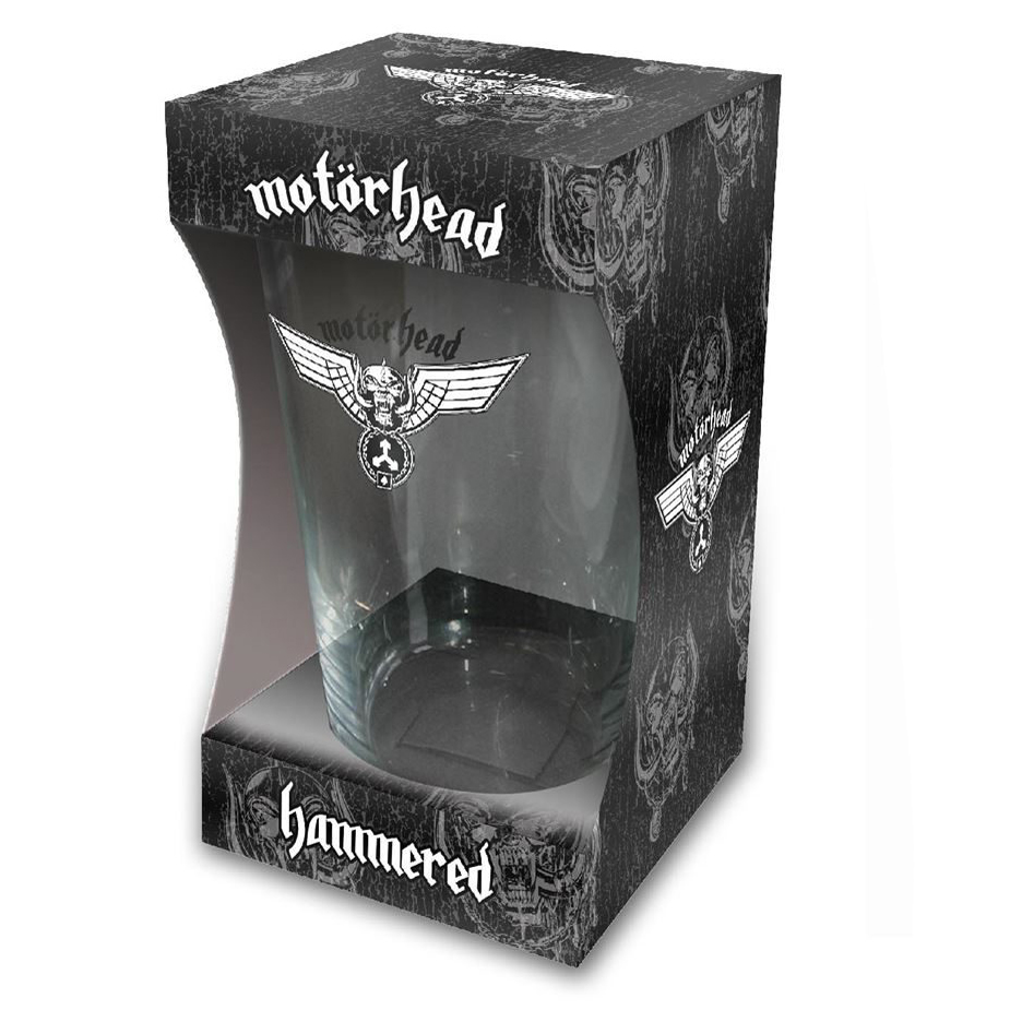 Motorhead Hammered Beer Glass