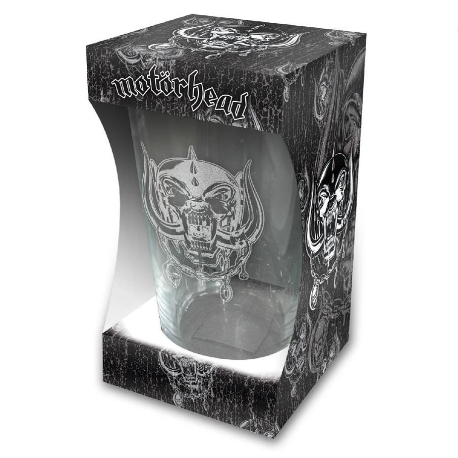 Motorhead Warpig Beer Glass