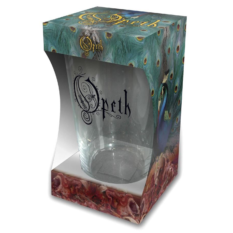 Opeth Logo Beer Glass