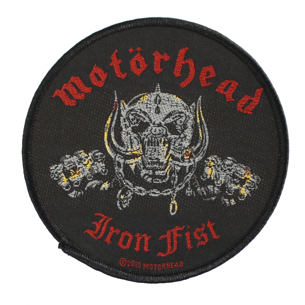 Motorhead Iron Fist Patch