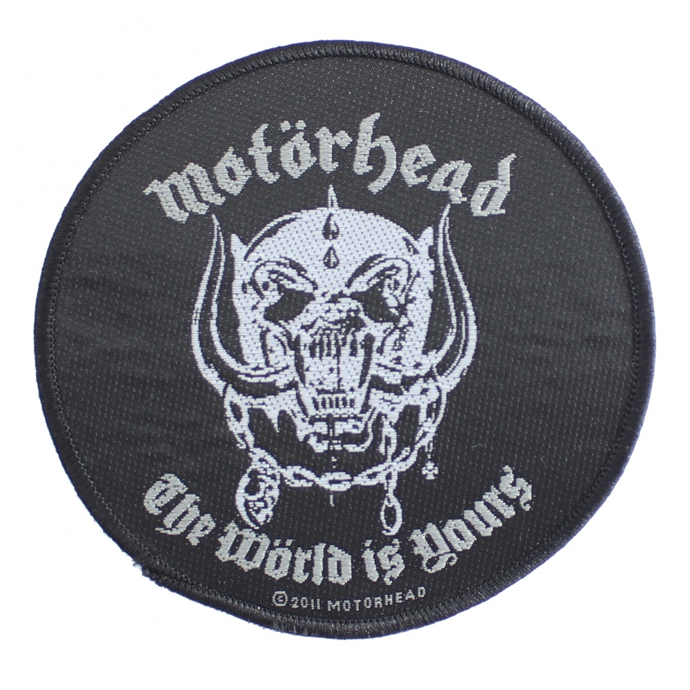 Motorhead The World Is Yours Patch