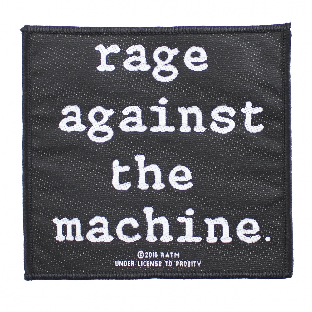 Rage Against The Machine Logo Patch