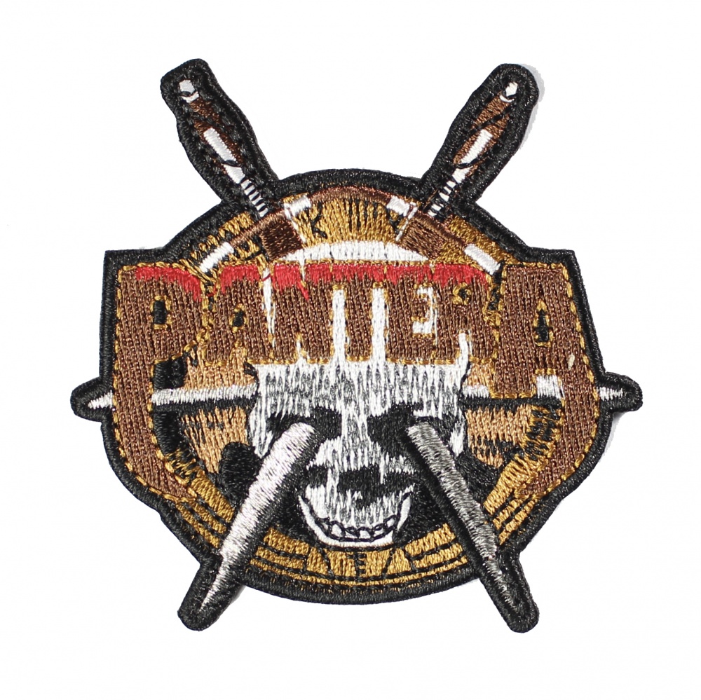 Pantera Skull Knives Patch