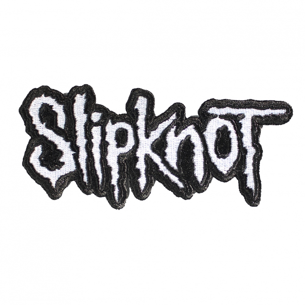 Slipknot Logo Cut Out (Black) Patch