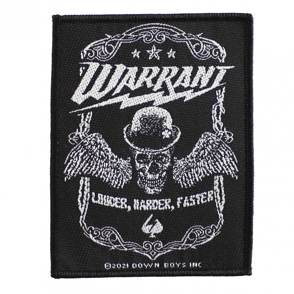 Warrant Louder Harder Faster Patch