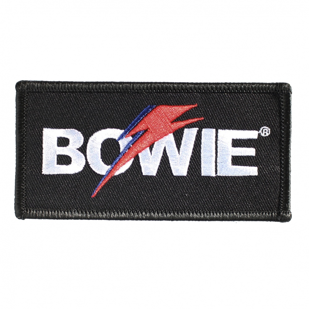 David Bowie Flash Logo Patch