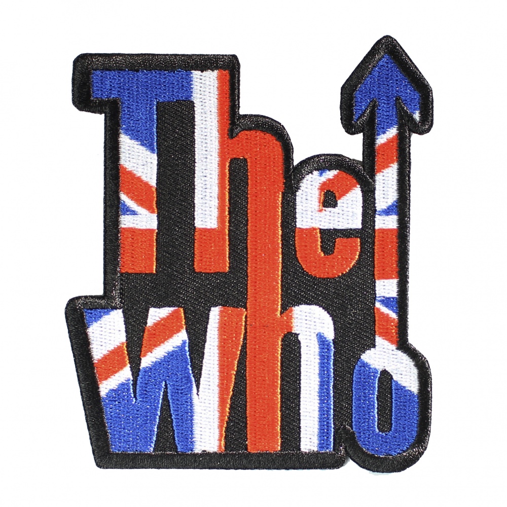 The Who Union Jack Logo Patch