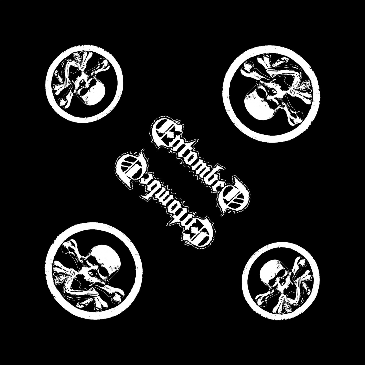 Entombed Skull Logo Bandana