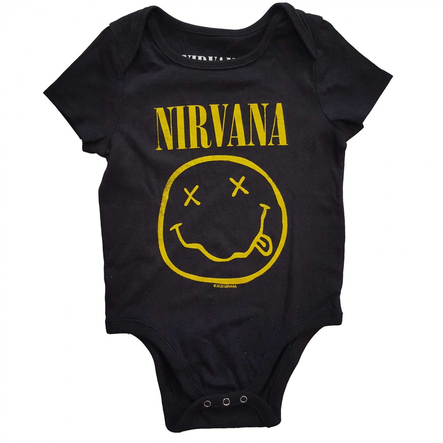 Nirvana Happy Face Baby Grow