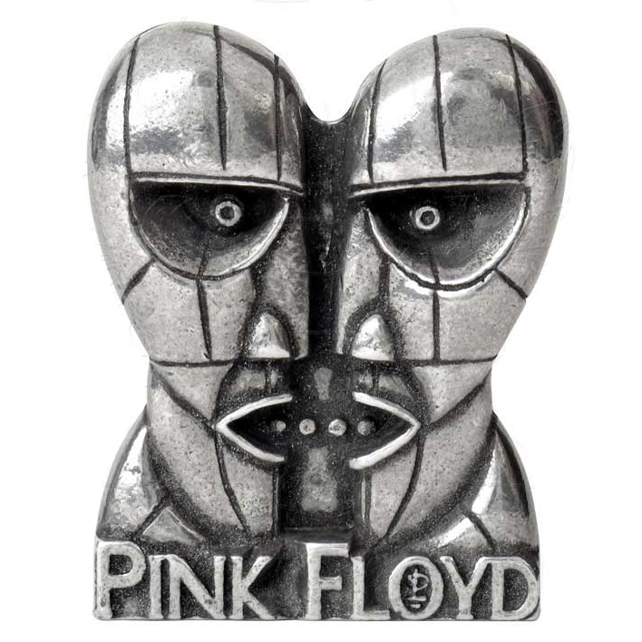 Pink Floyd The Division Bell Heads Pewter Pin Badge