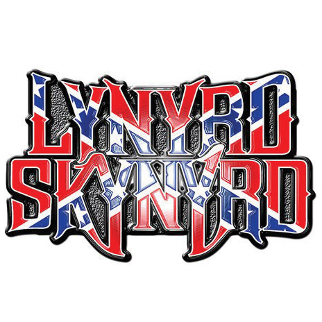 Lynyrd Skynyrd Flag Logo Pin Badge