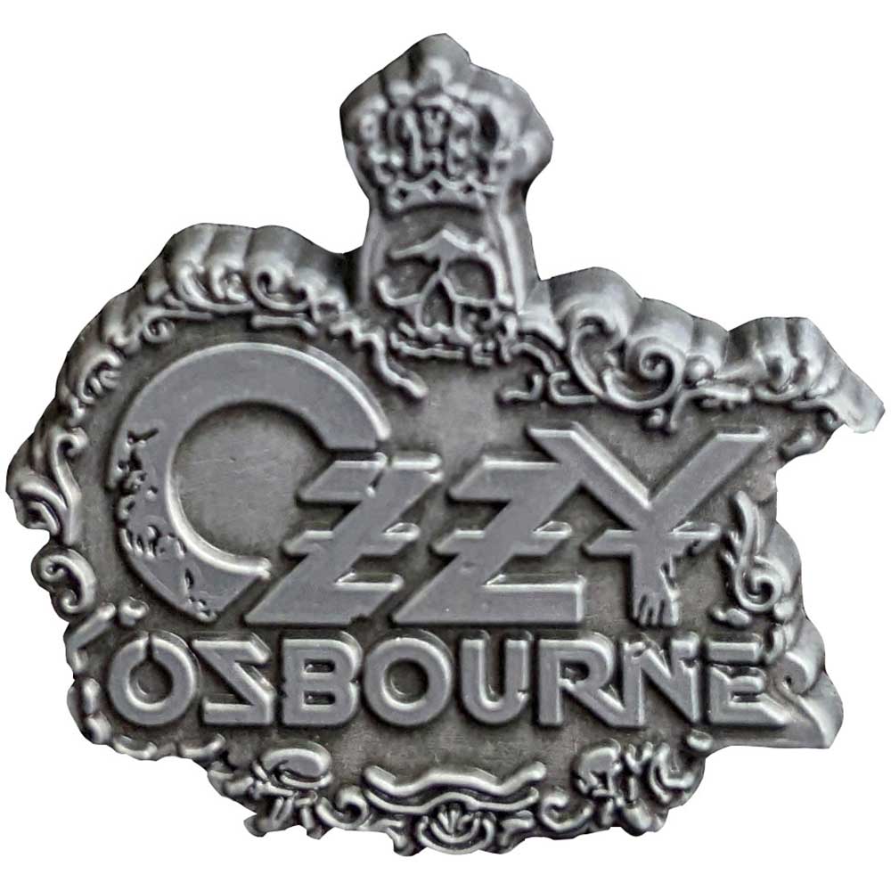 Ozzy Osbourne Logo Pin Badge