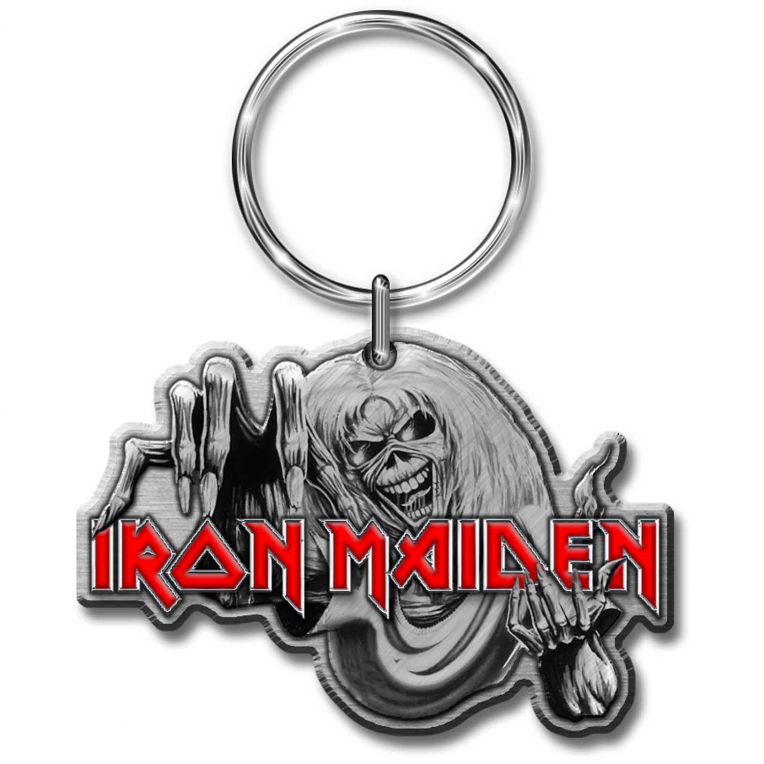 Iron Maiden The Number of The Beast Metal Keyring