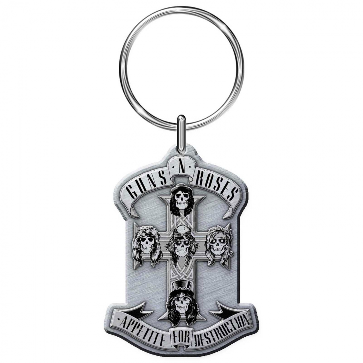 Guns n Roses Appetite For Destruction Metal Keyring