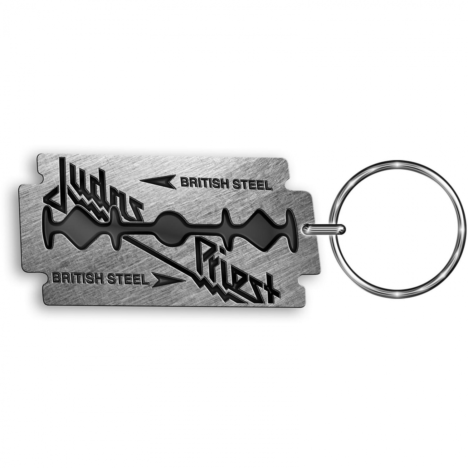 Judas Priest British Steel Metal Keyring