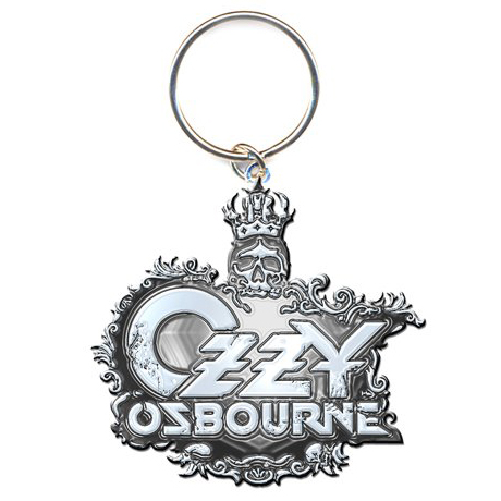 Ozzy Osbourne Crown Logo Metal Keyring