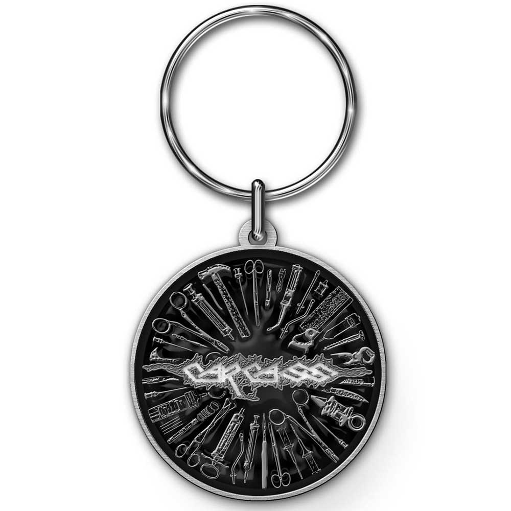 Carcass Surgical Steel Metal Keyring