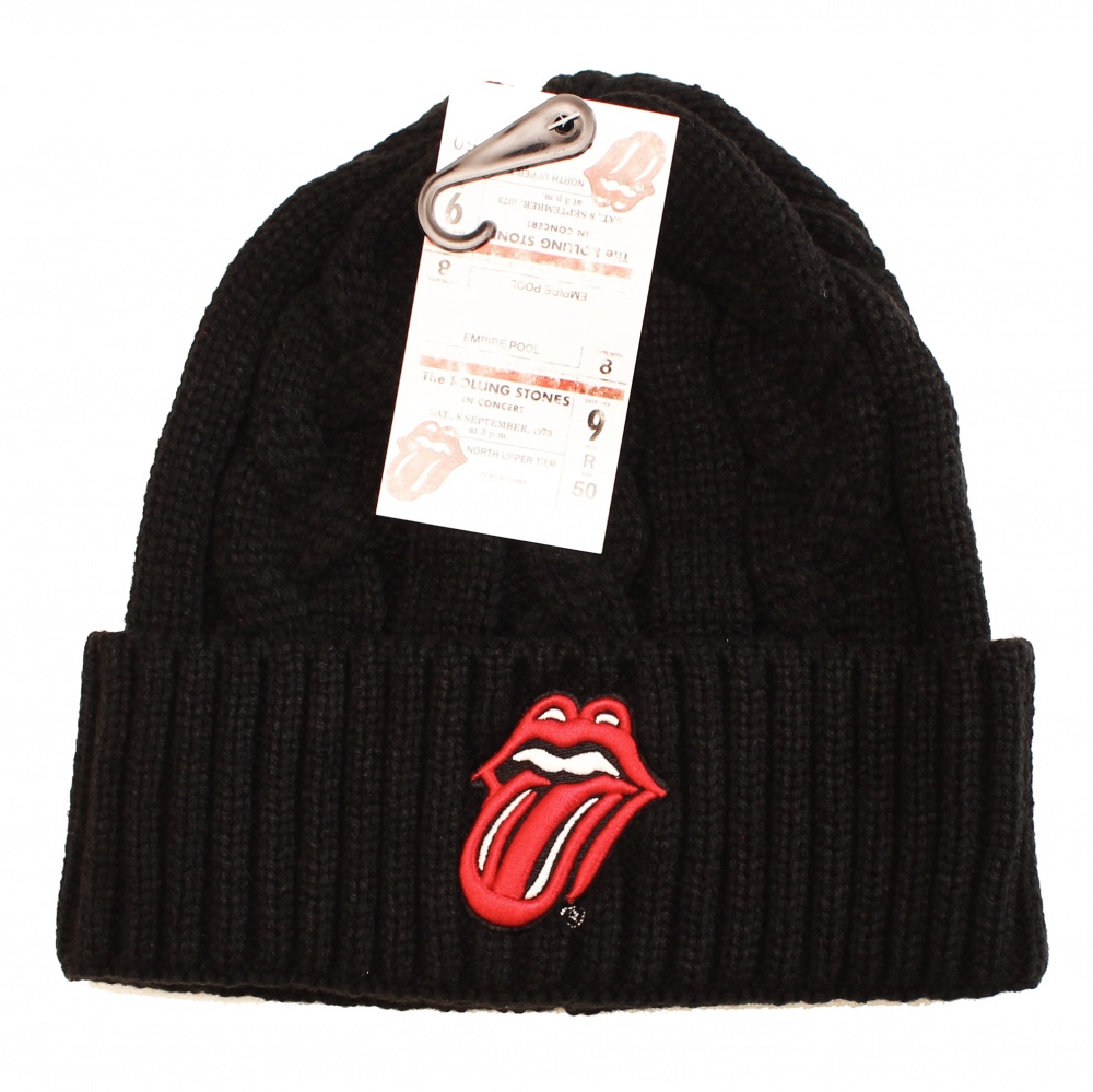 The Rolling Stones Tongue Beanie Hat