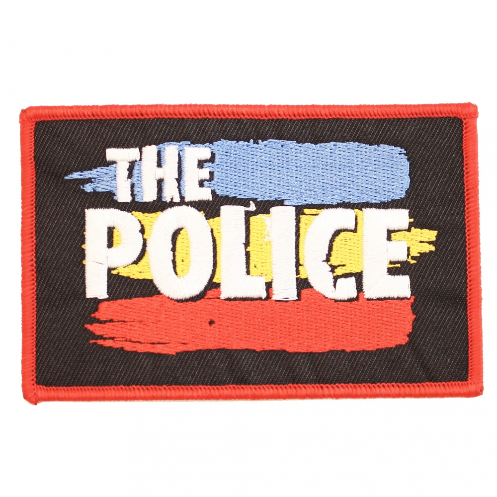 The Police Stripes Logo Patch