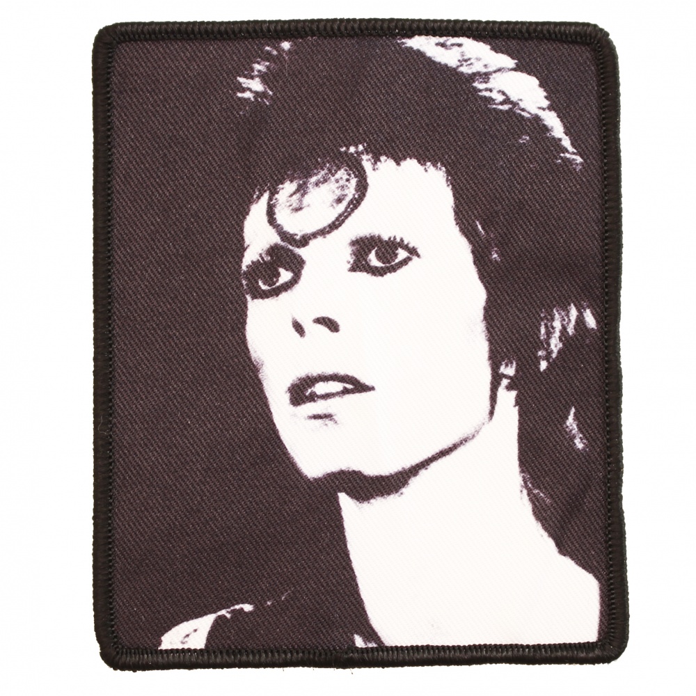 David Bowie Black & White Patch