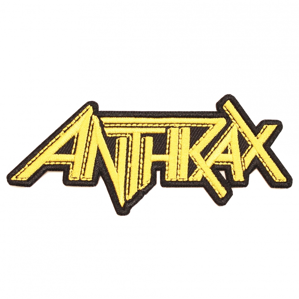 Anthrax Yellow Logo Patch