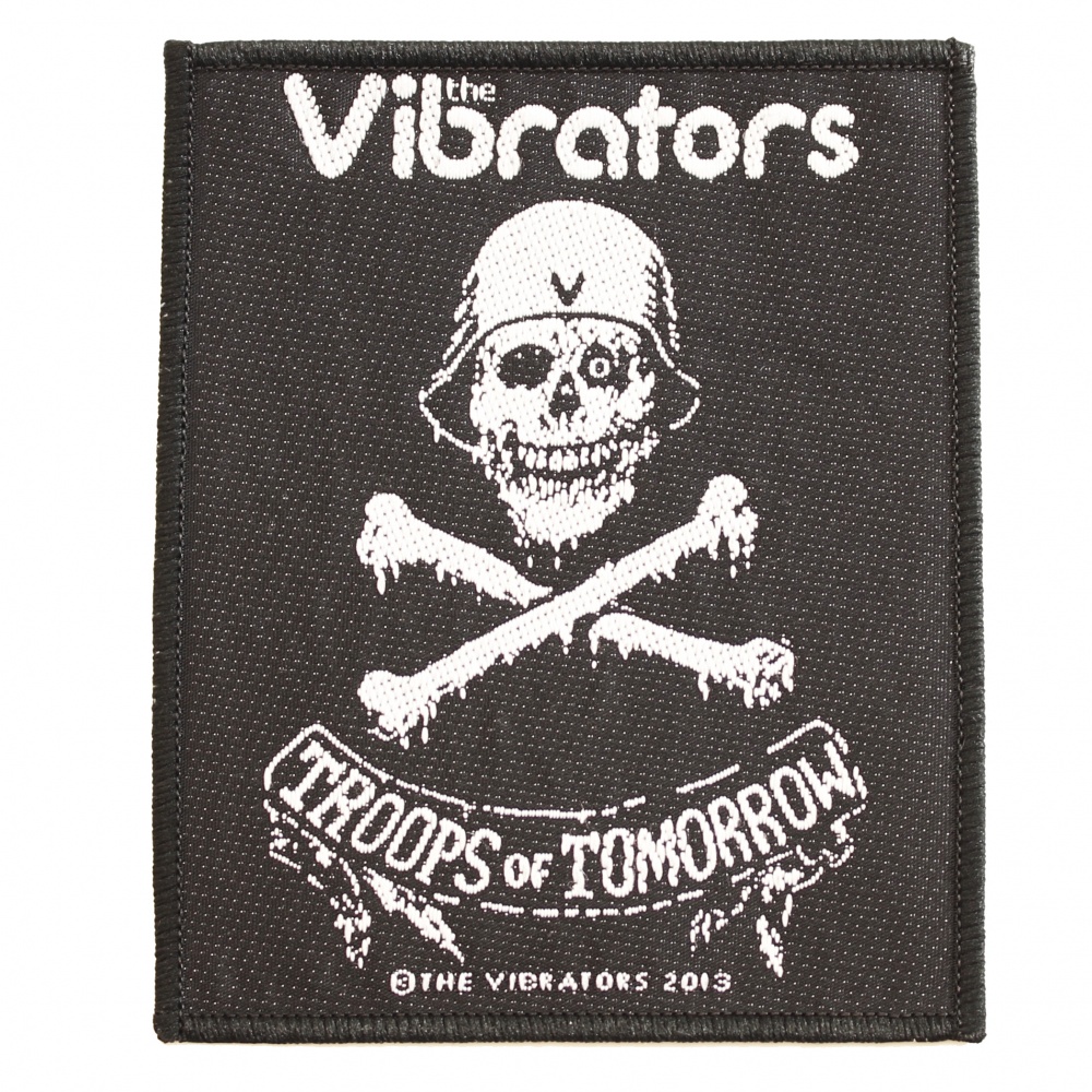 The Vibrators Troops of Tomorrow Patch