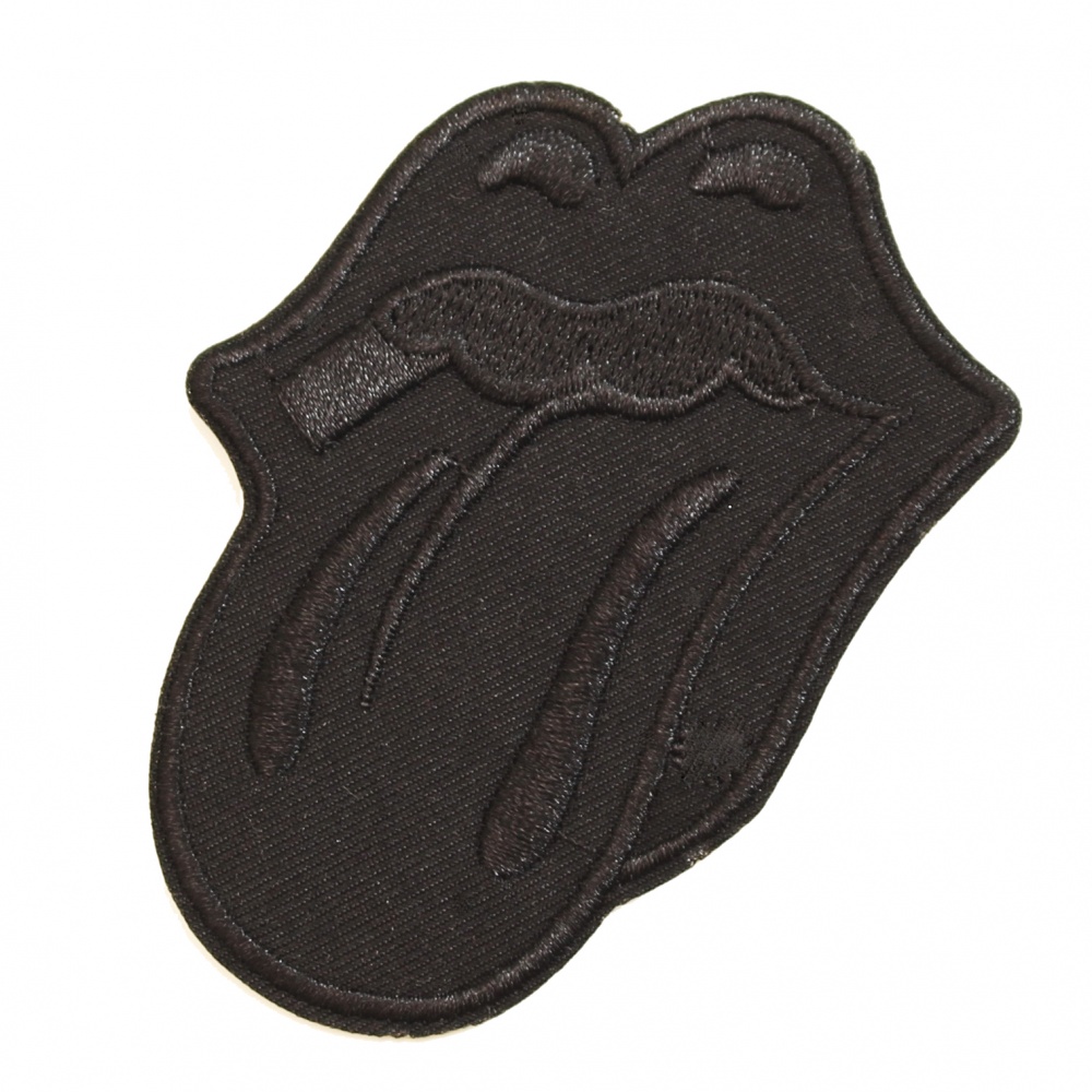 The Rolling Stones Tongue (Black) Patch