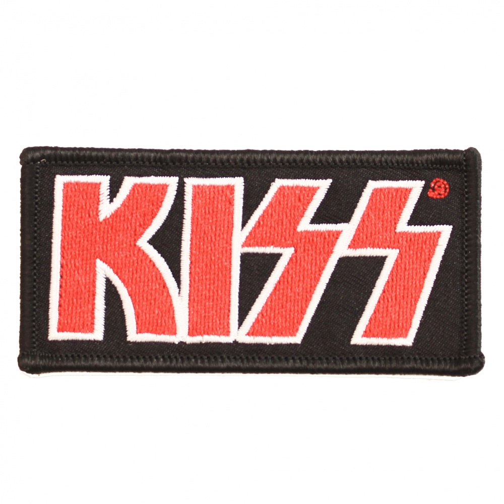 KISS Red Logo Patch